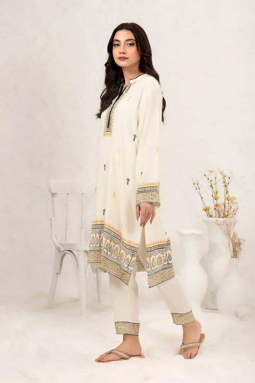 Best Cotton Crepe Printed 2 Pc Suit - Wear Ochre -