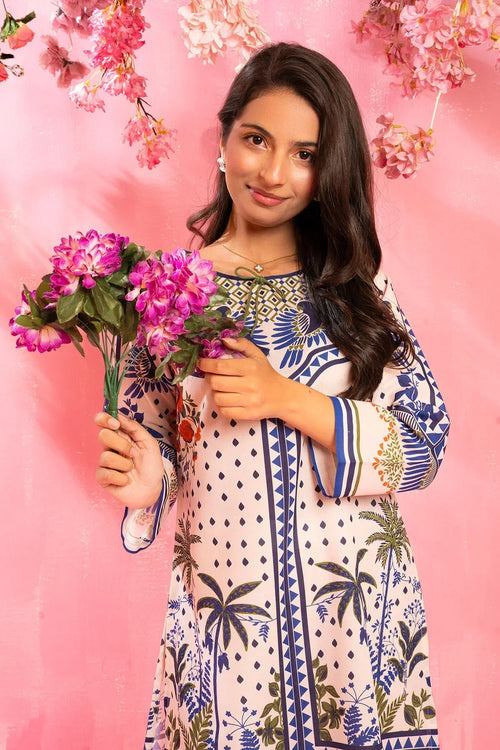 Best Swiss Lawn Digital Printed 2 Pc Suit - Wear Ochre -
