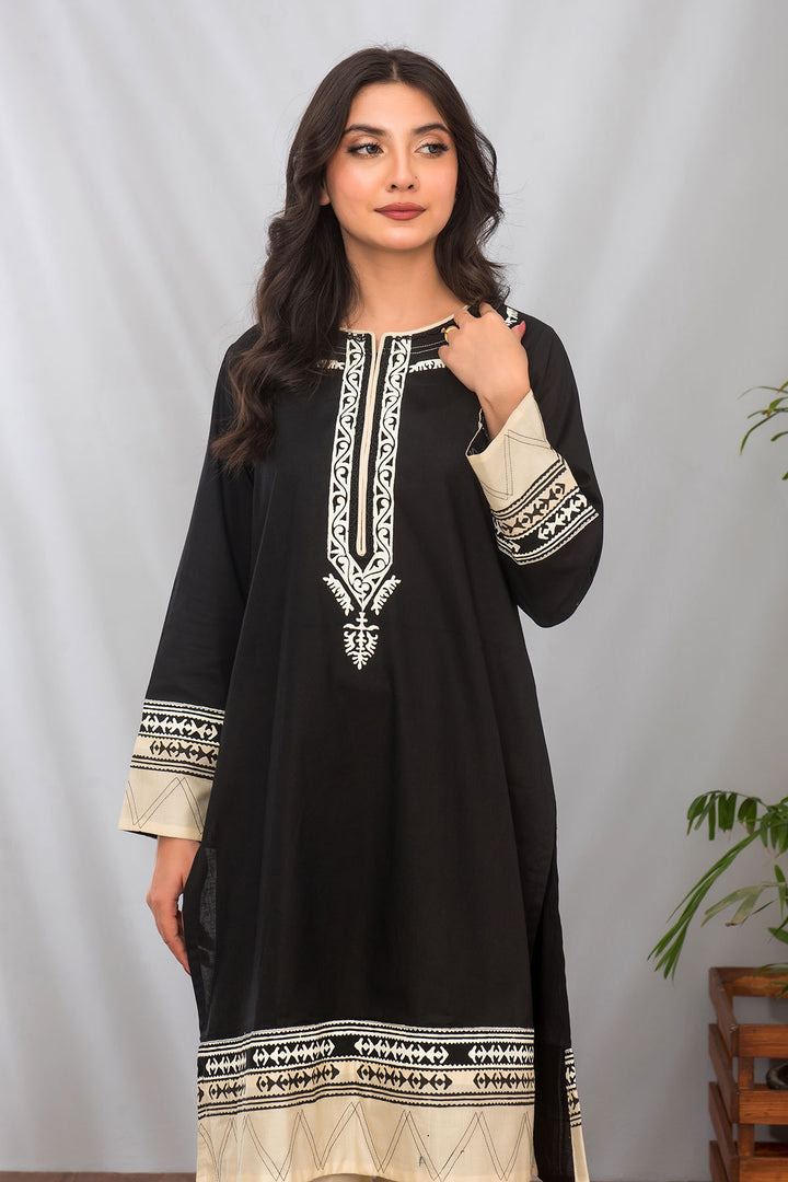 Cotton Printed 2 Pc Suit - Wear Ochre