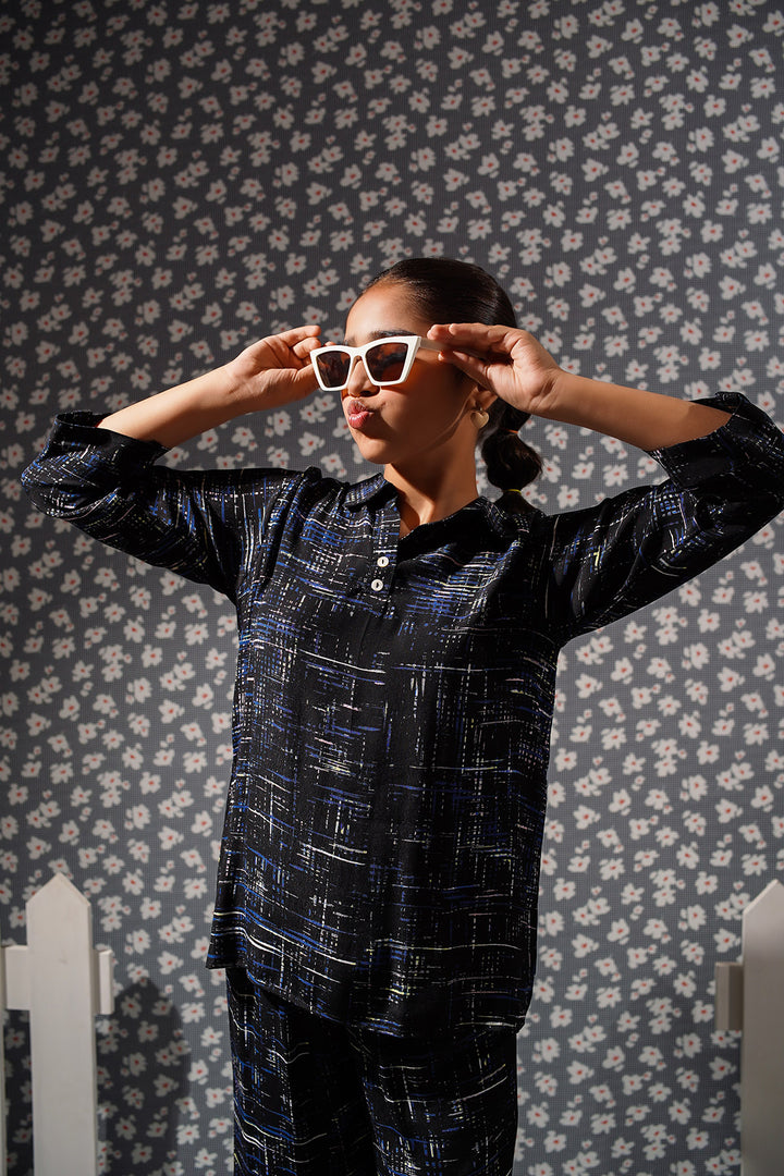 Georgette Printed Co-ords - Wear Ochre