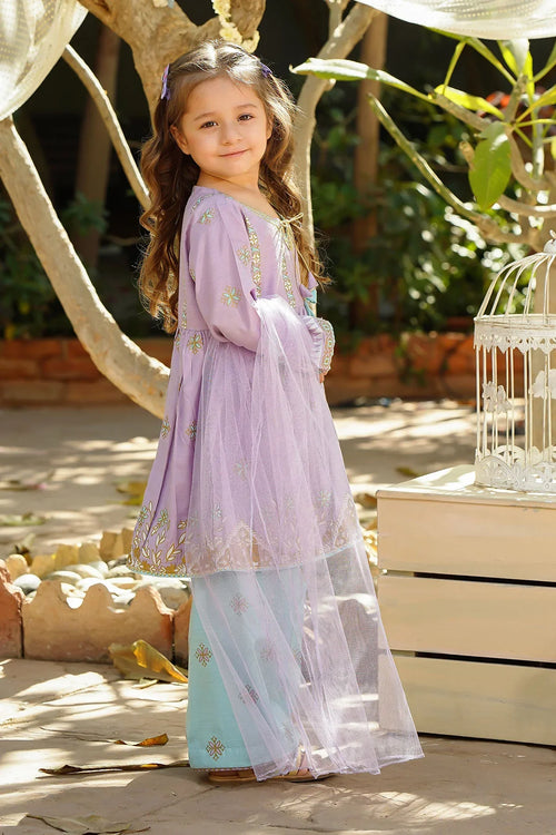 Best Cotton Silk Printed 3 Pc Suit - Wear Ochre -