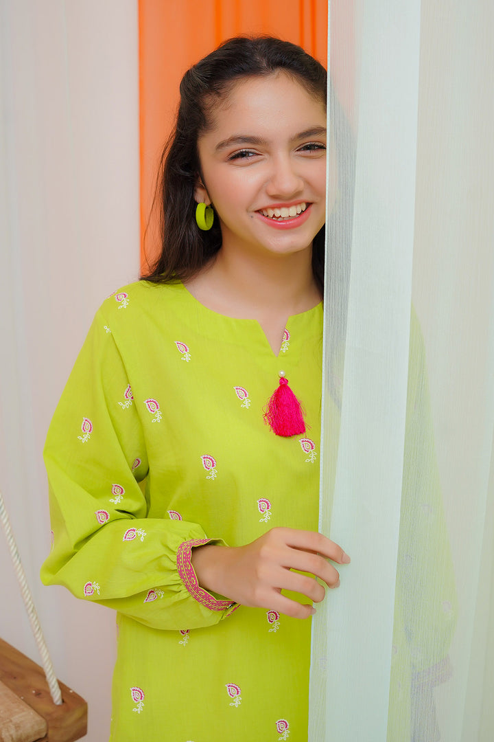 Cotton Printed Kurta - Wear Ochre