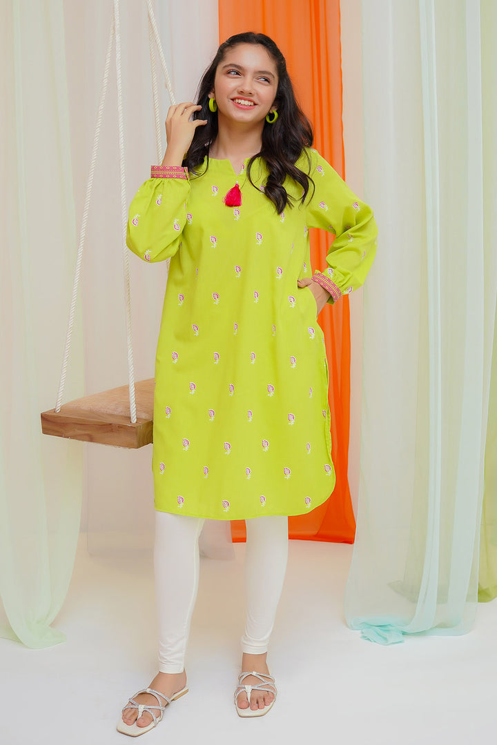 Cotton Printed Kurta - Wear Ochre