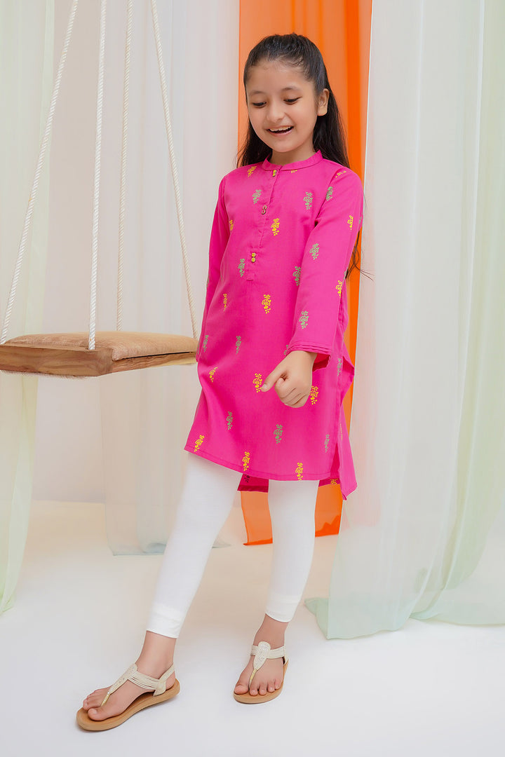 Cotton Printed Kurta - Wear Ochre
