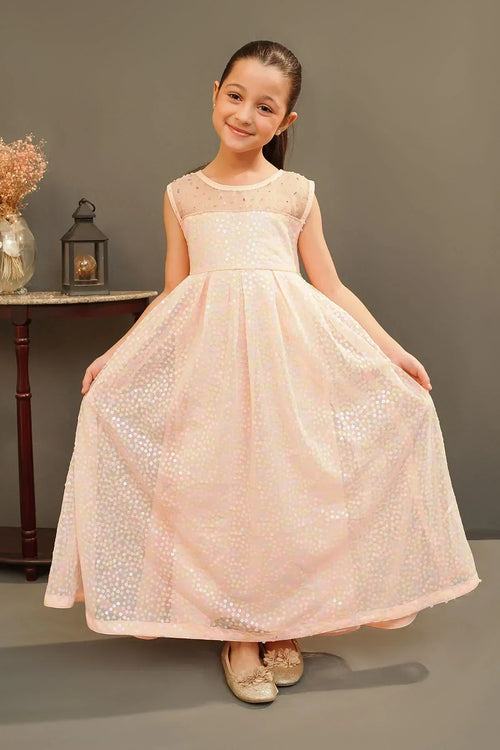 Best Sequence Net Dress - Wear Ochre -