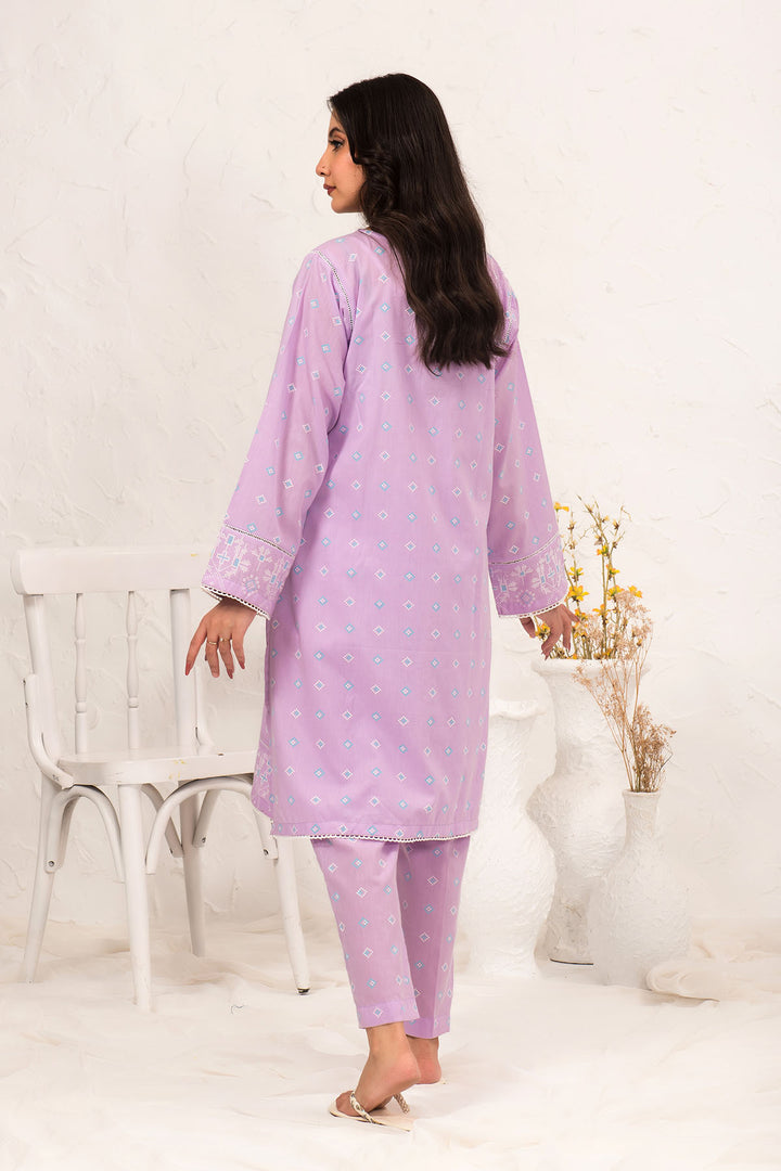 Cotton Printed 2 Pc Suit - Wear Ochre