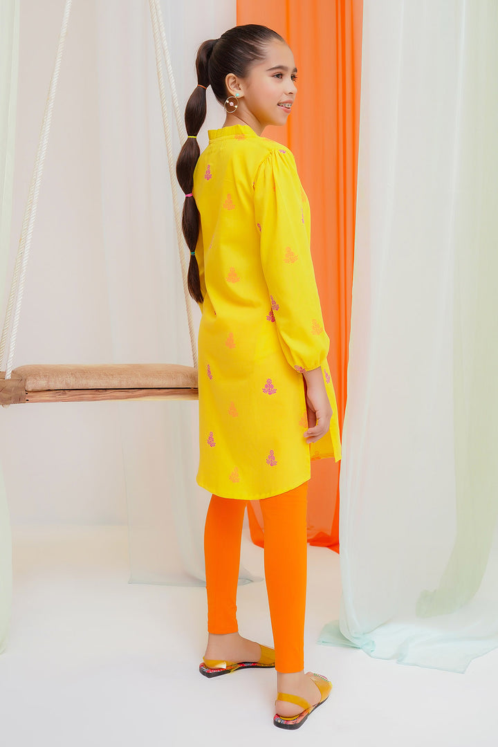 Cotton Printed Kurta - Wear Ochre