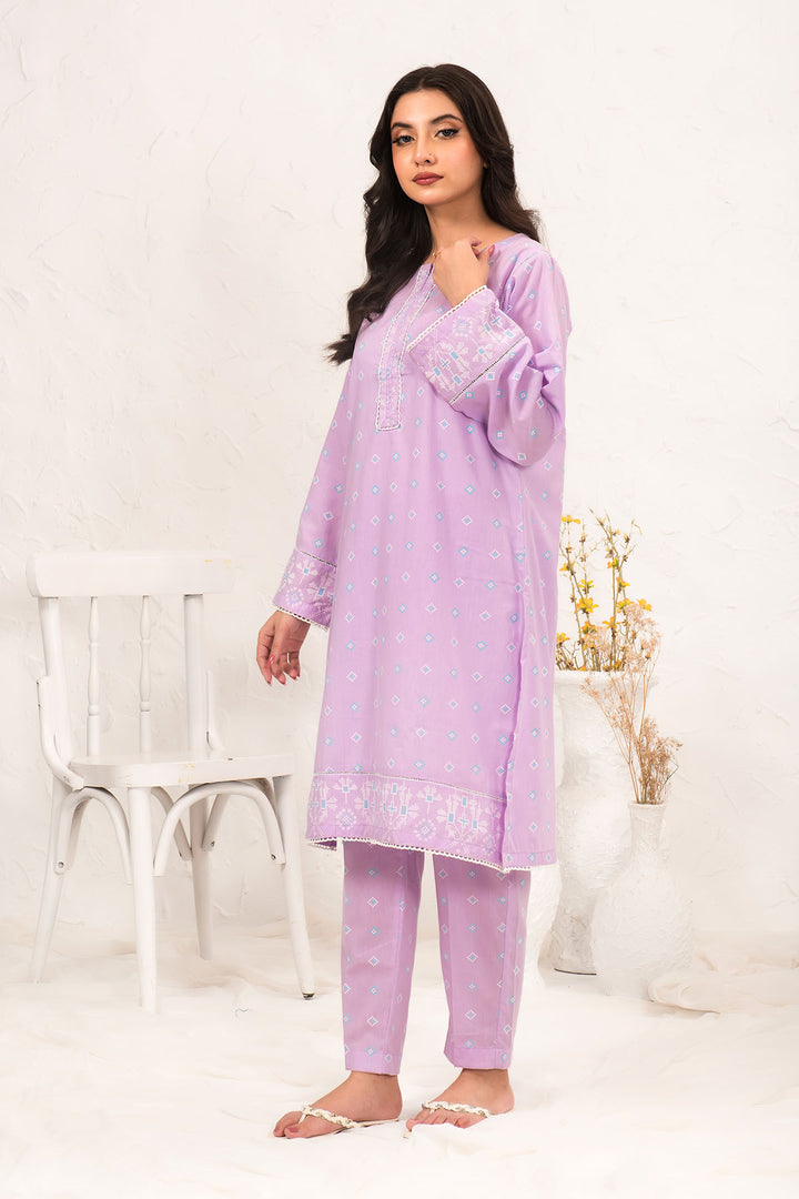 Cotton Printed 2 Pc Suit - Wear Ochre