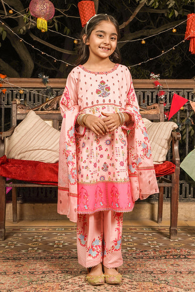 Poly Lawn Digital Printed 3 Pc Suit