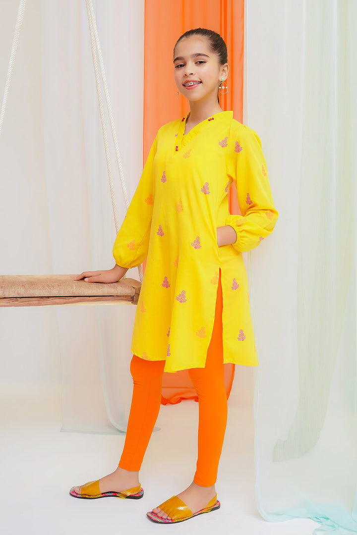Cotton Printed Kurta - Wear Ochre
