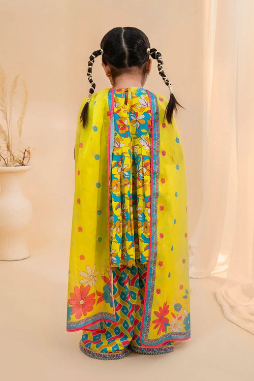 Best Poly Lawn Digital Printed 3 Pc Suit - Wear Ochre -