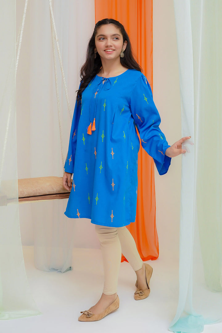 Cotton Printed Kurta - Wear Ochre