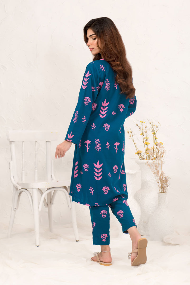 Cotton Printed 2 Pc Suit - Wear Ochre