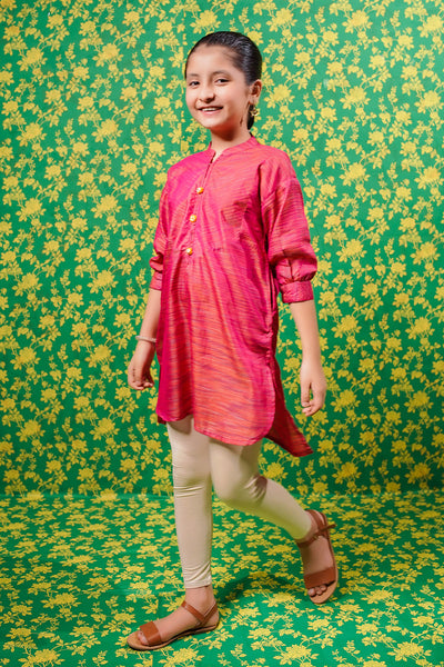 Multi Yarn Jacquard Kurta