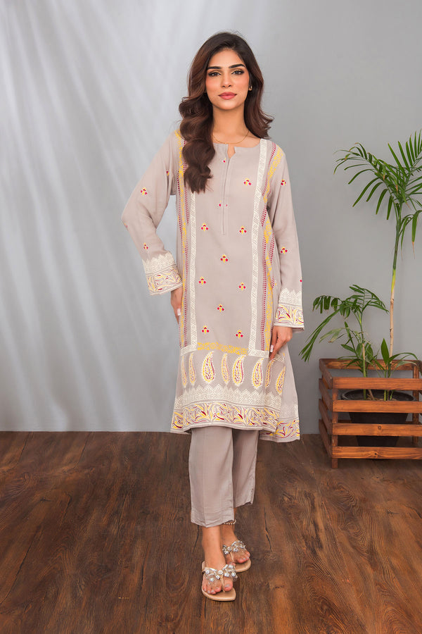 Cotton Silk Printed 2 Pc Suit