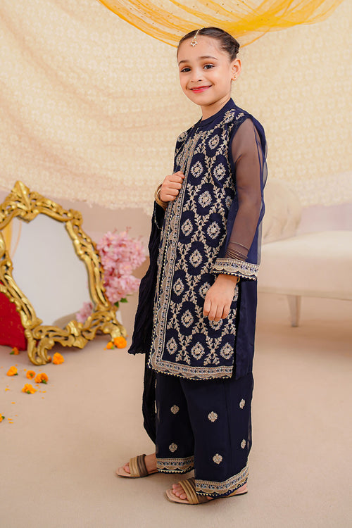 Cotton Silk Embroidered 3 Pc Suit