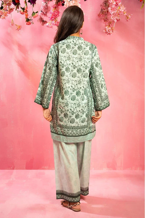 Best Swiss Lawn Digital Printed 2 Pc Suit - Wear Ochre -