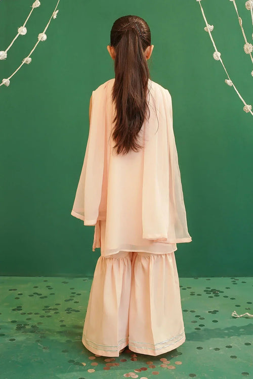 Best Chiffon Embroidered 3 Pc Suit - Wear Ochre -