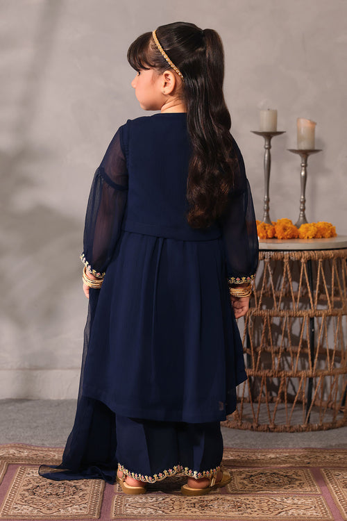 Chiffon Embroidered 3 Pc Suit