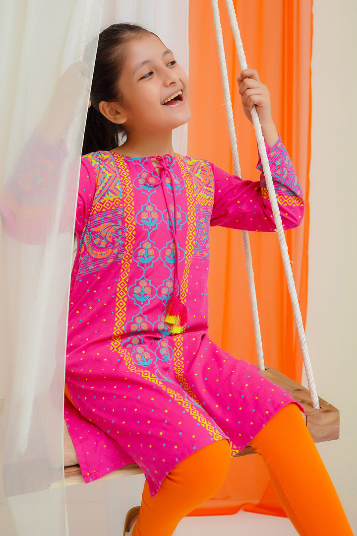 Cotton Printed Kurta - Wear Ochre