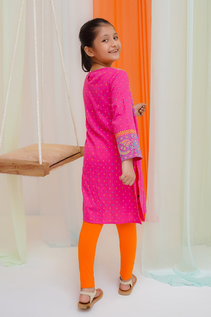 Cotton Printed Kurta - Wear Ochre