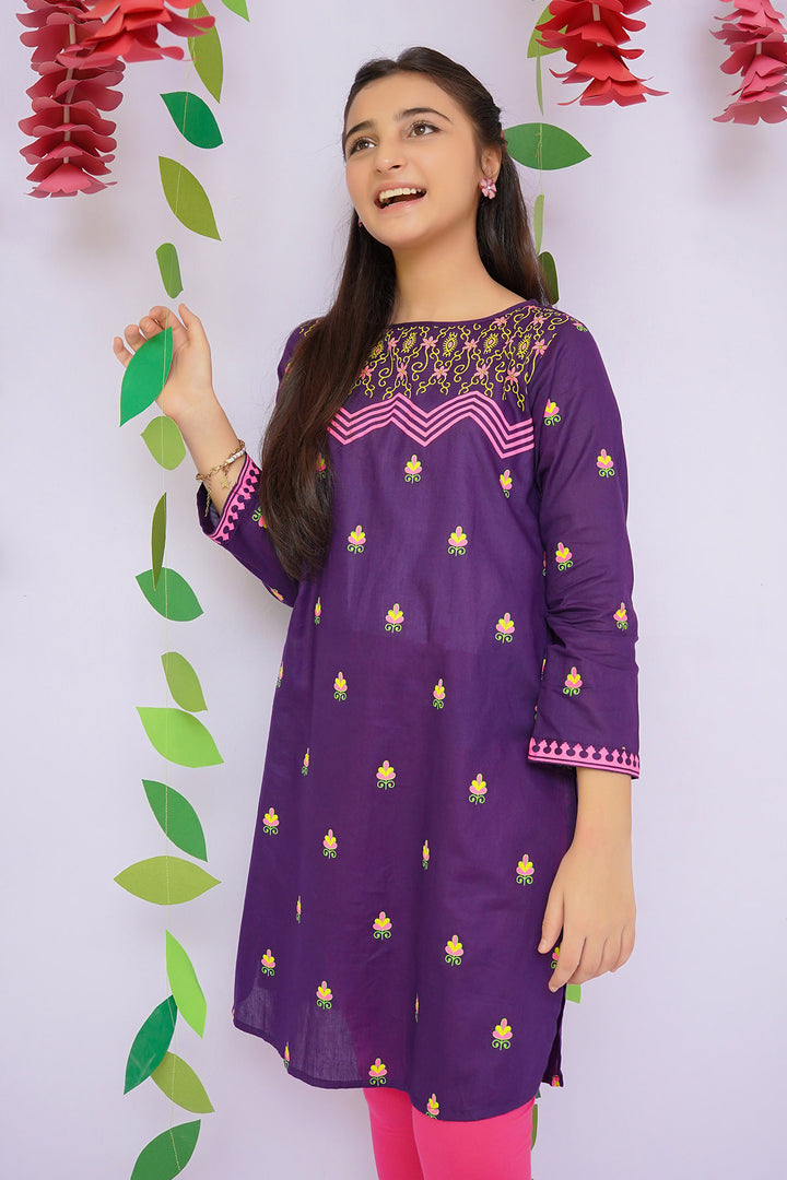 Cotton Printed Kurta - Wear Ochre