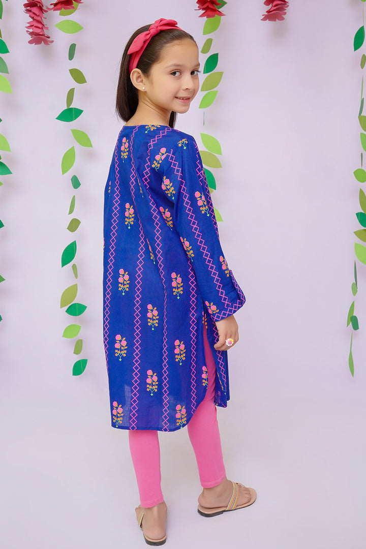 Cotton Printed Kurta - Wear Ochre