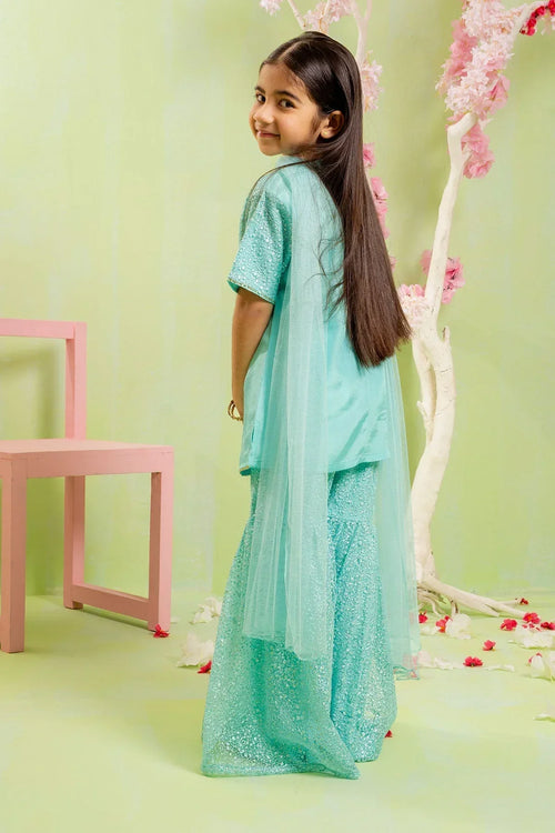 Best Cotton Silk Embroidered 3 Pc Suit - Wear Ochre -