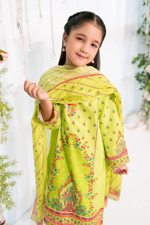 Best Herringbone Digital Printed 3 Pc Suit - Wear Ochre -
