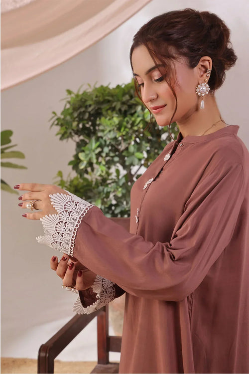 Best Rod Silk Women's 2 Pc Suit - Wear Ochre -