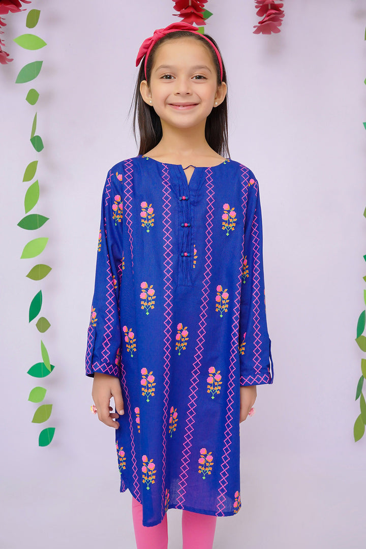 Cotton Printed Kurta - Wear Ochre