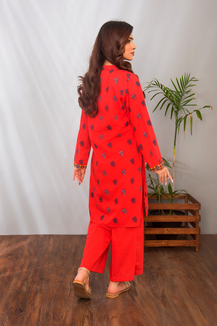 Cotton Printed 2 Pc Suit - Wear Ochre