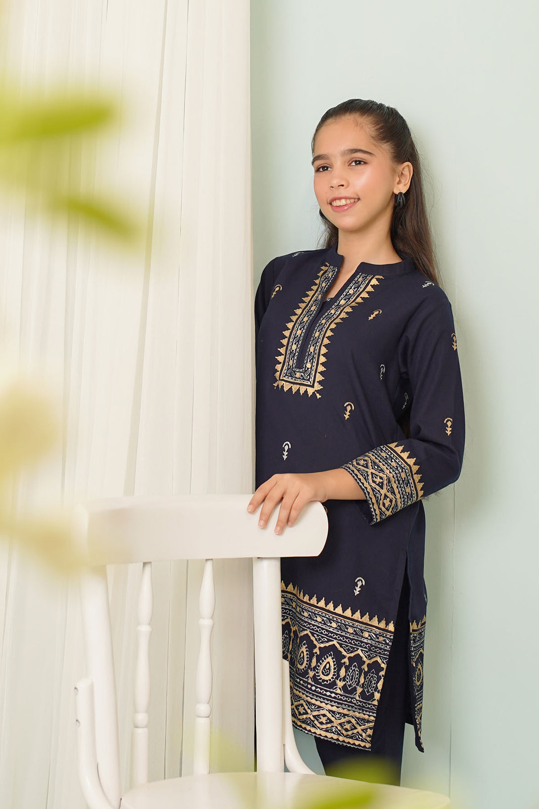 Cotton Printed 2 Pc Suit - Wear Ochre