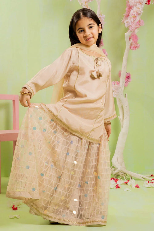 Best Cotton Silk 3 Pc Suit - Wear Ochre -