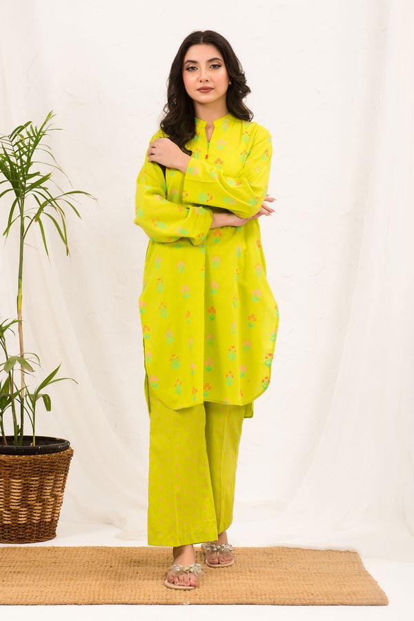 Cotton Printed 2 Pc Suit