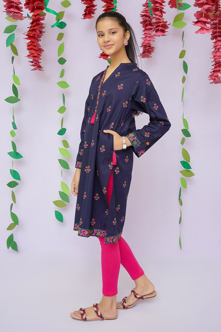 Cotton Printed Kurta - Wear Ochre
