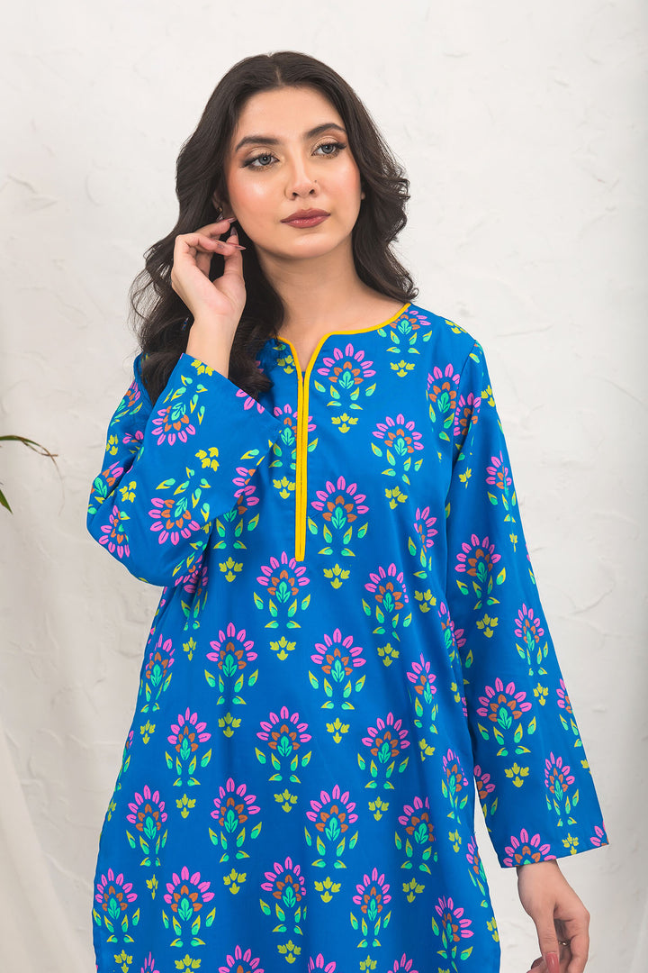 Cotton Printed 2 Pc Suit - Wear Ochre