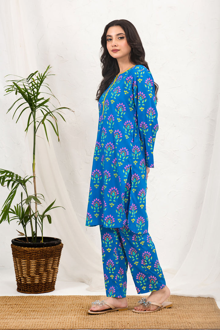 Cotton Printed 2 Pc Suit - Wear Ochre