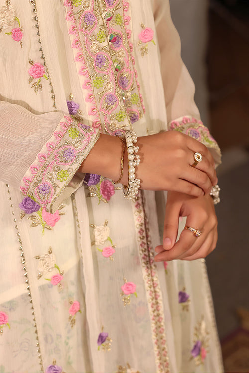 Chiffon Embroidered 3 Pc Suit
