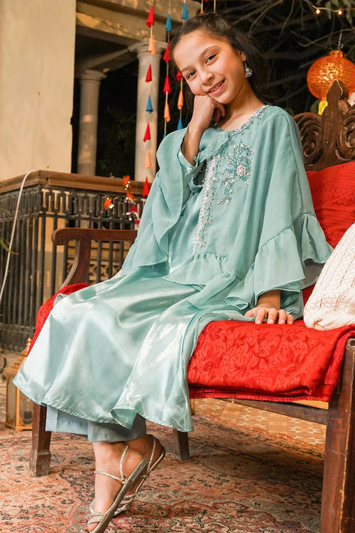 Best Lava Silk Hand Adda Work 3 Pc Suit - Wear Ochre -