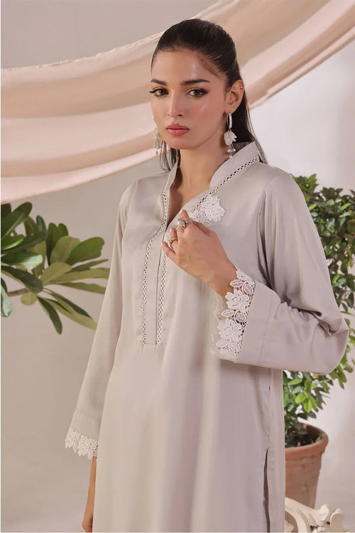 Best Silk Women's 2 Pc Suit - Wear Ochre -