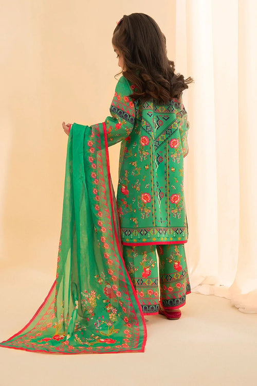 Best Poly Lawn Digital Printed 3 Pc Suit - Wear Ochre -