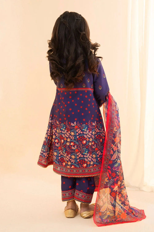 Best Poly Lawn Digital Printed 3 Pc Suit - Wear Ochre -