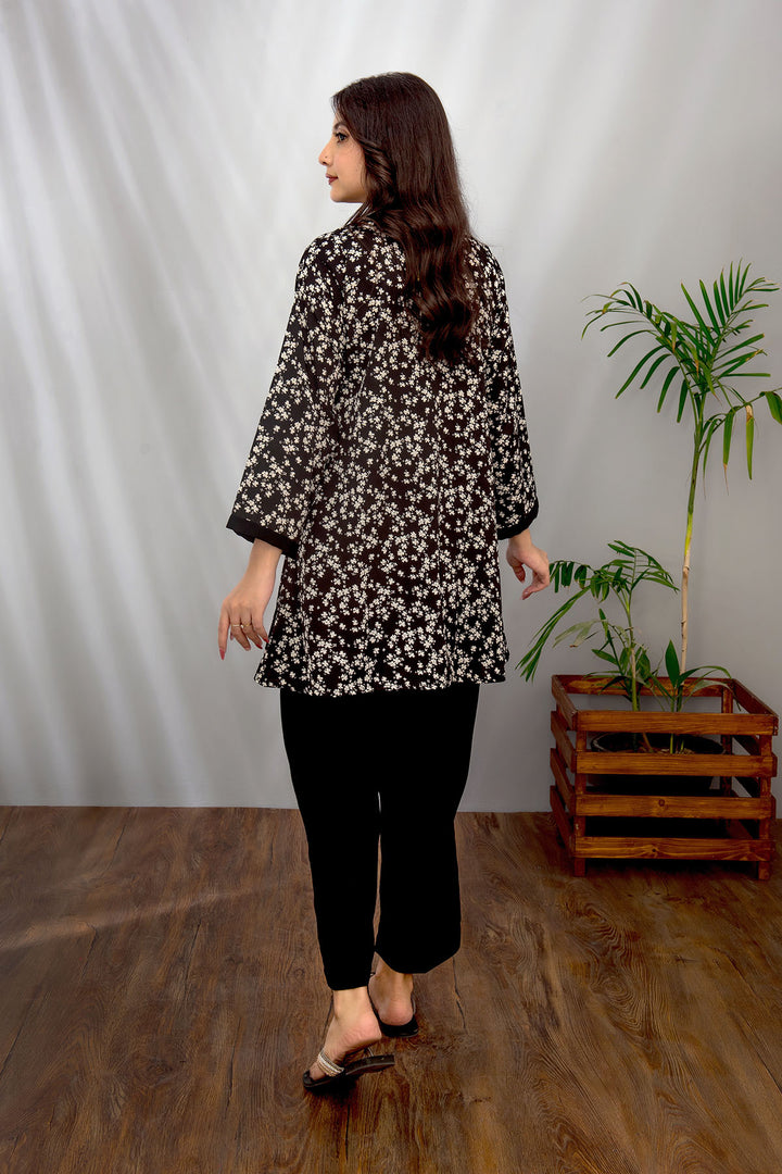 Printed Chiffon 2 Pc Suit - Wear Ochre