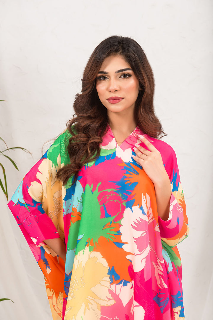 Printed Georgette Top - Wear Ochre