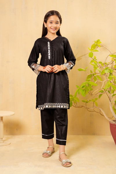 Cotton Embroidered 2 Pc Suit