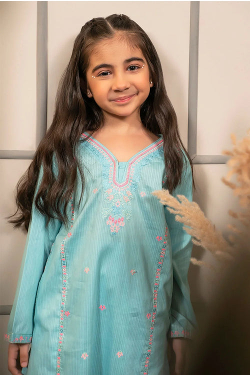 Best Cotton Embroidered 2 Pc Suit - Wear Ochre -