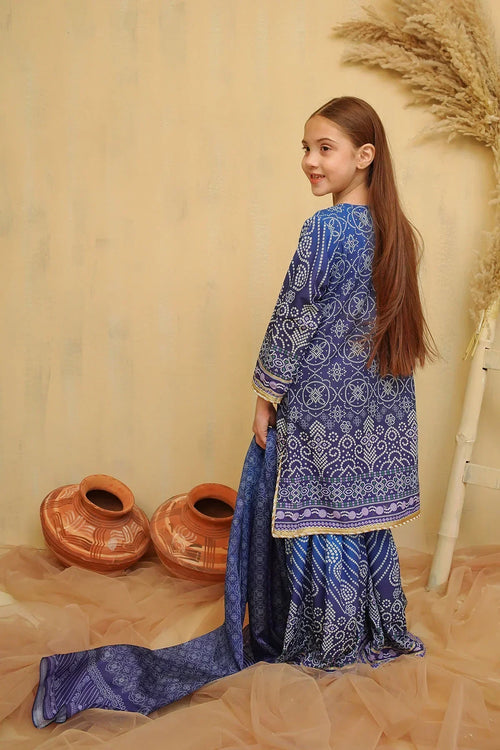 Best Swiss Lawn Digital Printed 3 Pc Suit - Wear Ochre -