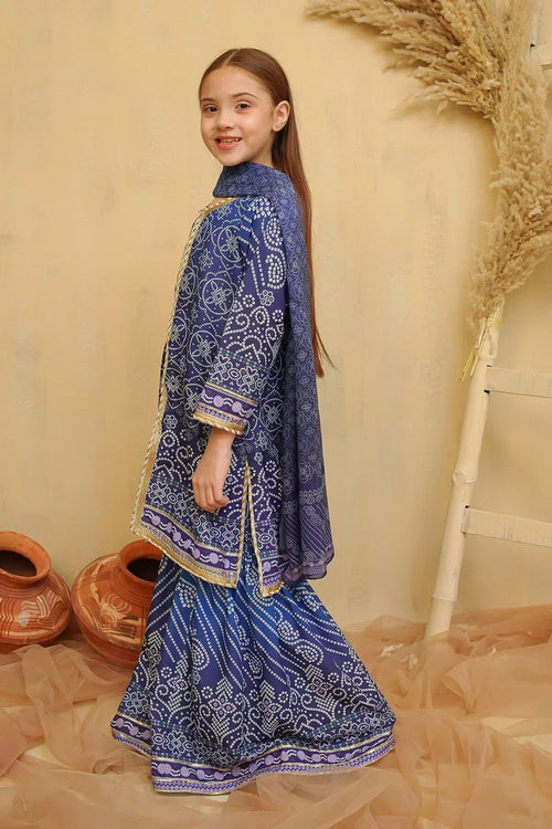 Best Swiss Lawn Digital Printed 3 Pc Suit - Wear Ochre -