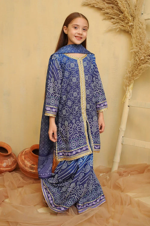 Best Swiss Lawn Digital Printed 3 Pc Suit - Wear Ochre -